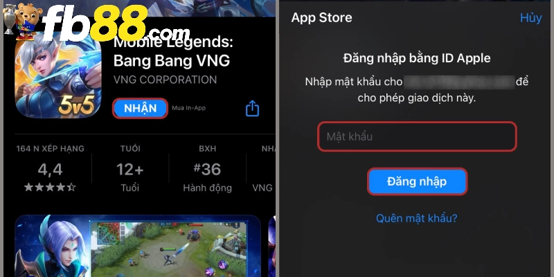 Cách tải Mobile Legends về máy hệ điều hành IOS