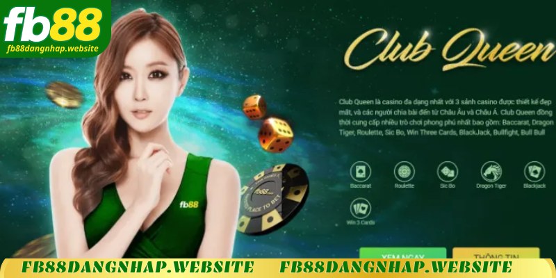 Giới thiệu sơ lược sảnh casino FB88